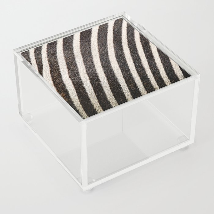Zebra Pattern Design Acrylic Box