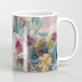 Floral Acrylic Painting 1 Coffee Mug