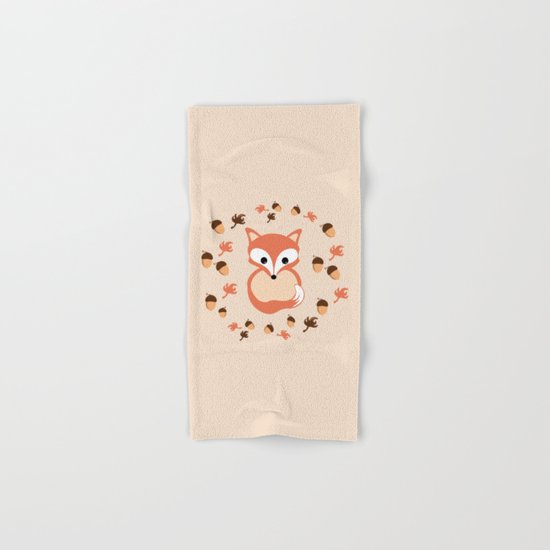 Fox in autumn Hand & Bath Towel