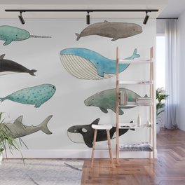 Marine Animals Wall Murals Society6