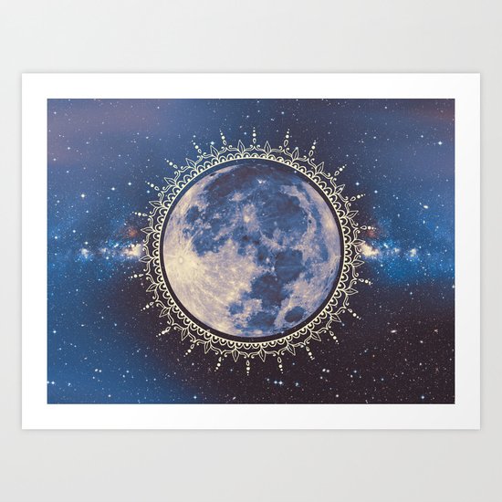 moon #2 Art Print