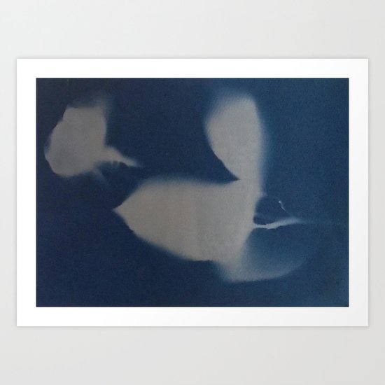 Ghost Rose Art Print