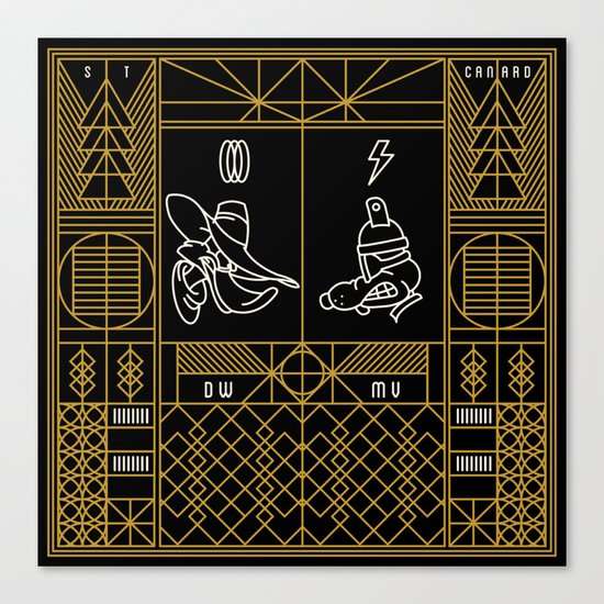 Let's Get Dangerous Canvas Print