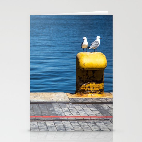 Two gulls Stationery Cards