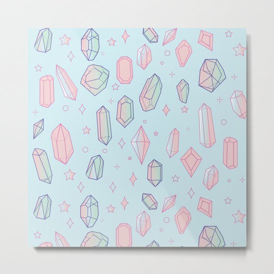 Crystal Universe Metal Print