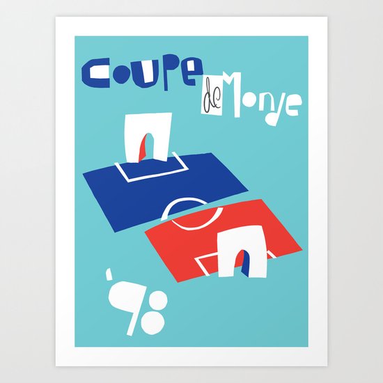 Coupe de Monde Art Print