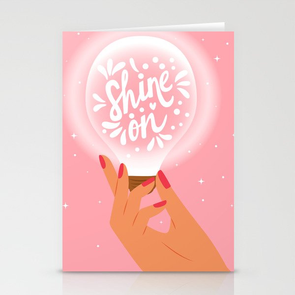 Shine on Stationery Cards