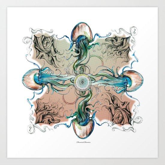 clockwork Art Print