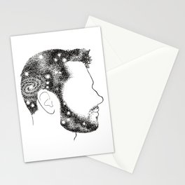 Head in Space Stationery Card