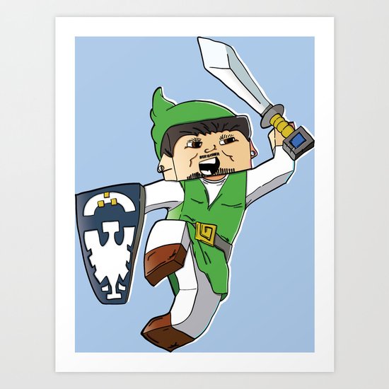 A link to the Block Art Print