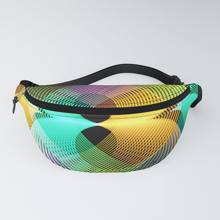 Abstract geometric pop art abstract Fanny Pack