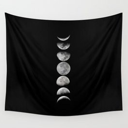 moon phase Wall Tapestry