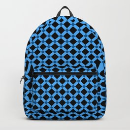 Blue Gingham - 17 Backpack