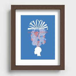 Welcome to my mind Recessed Framed Print