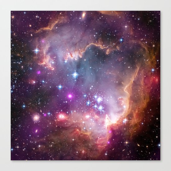 Under the Wing of the Small Magellanic Cloud Canvas Print