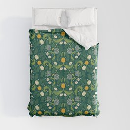 Weeds are just flowers in the wrong place Duvet Cover