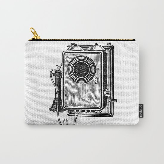 Old telephone 2 Carry-All Pouch