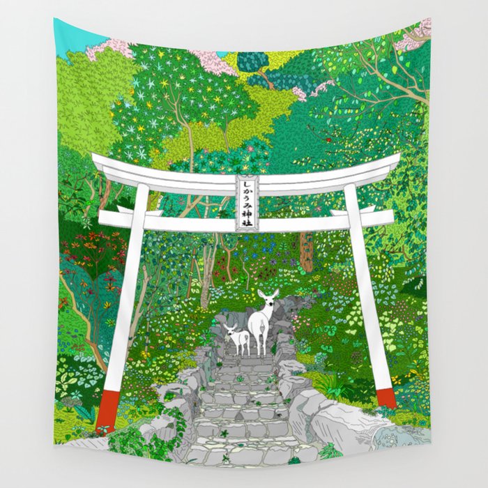 Miyazaki Wall Tapestries Society6