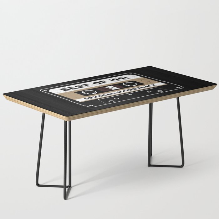 Best Of 1991 Cassette Tape Retro Coffee Table