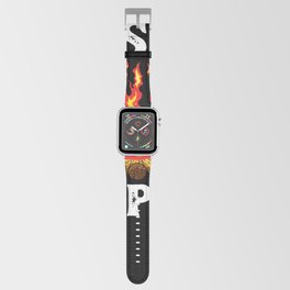Campfire Starter Cooking Grill Stories Camping Apple Watch Band