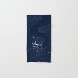 Starry Shark Hand & Bath Towel