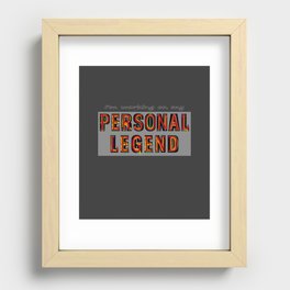 Personal Legend Recessed Framed Print