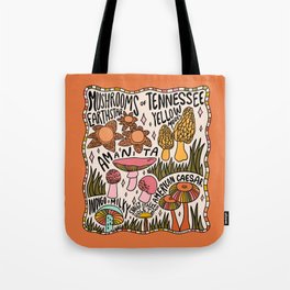 Mushrooms of Tennessee Tote Bag