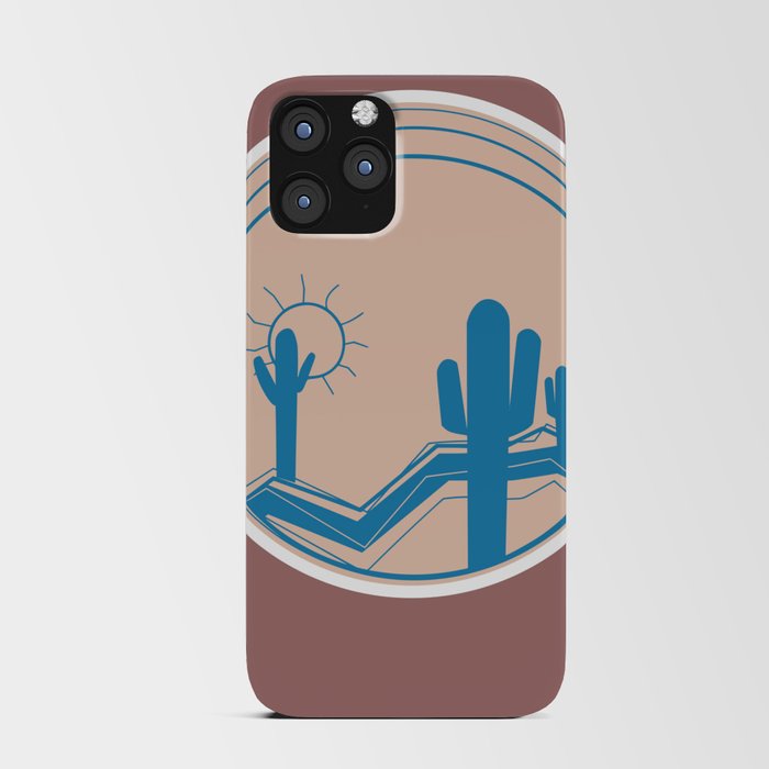 Saguaros iPhone Card Case