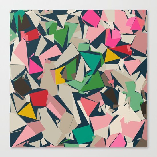 Fragments Canvas Print