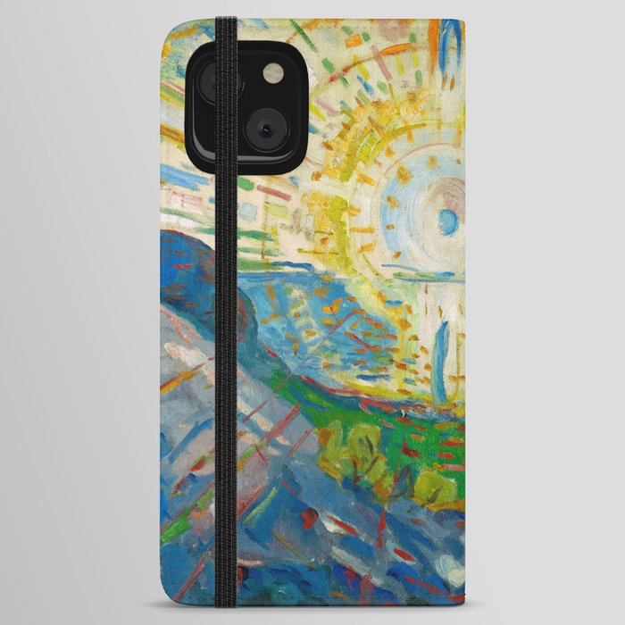 The Sun, 1912 by Edvard Munch iPhone Wallet Case