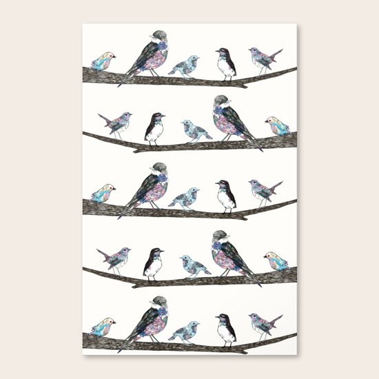 Birds: 2 Canvas Print