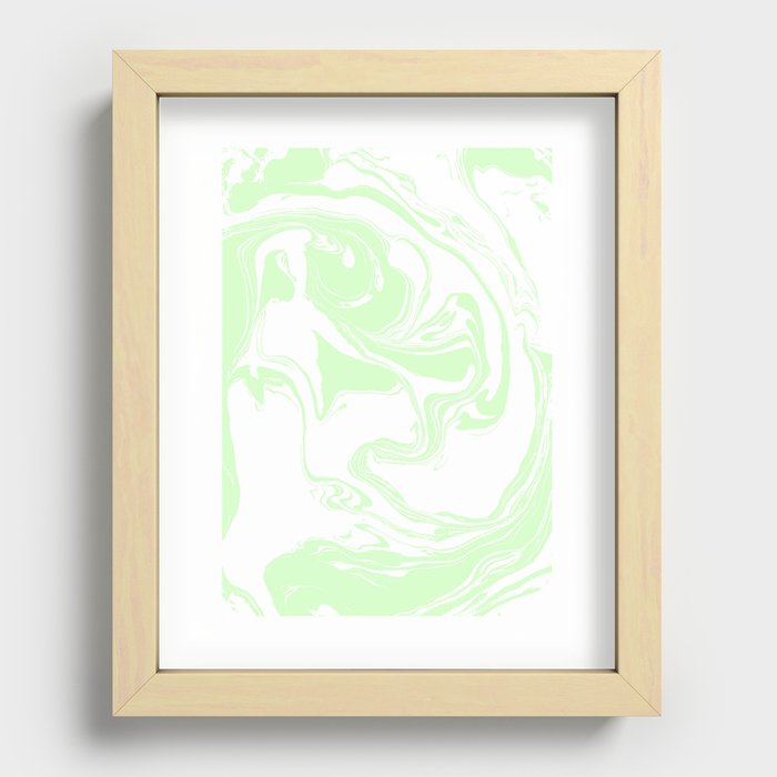 Beatiful Pattern Design Recessed Framed Print