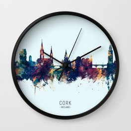 Cork Ireland Skyline Wall Clock
