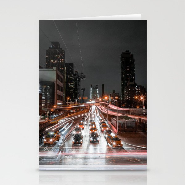 Taxi Trails Stationery Cards