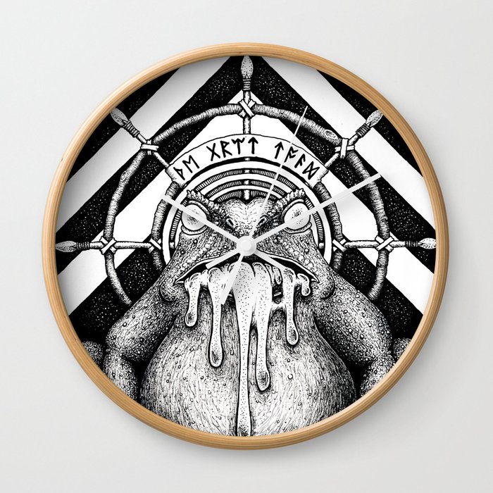 The Great Toad Wall Clock