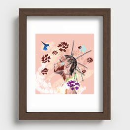 Free Bird Recessed Framed Print