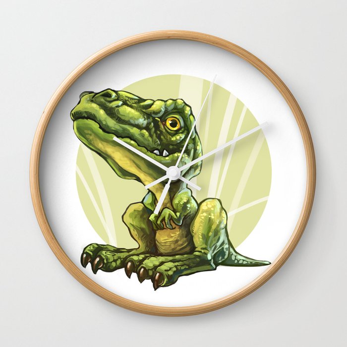 Dinosaur Wall Clock