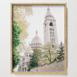 Sacre Coeur from Behind Serving Tray