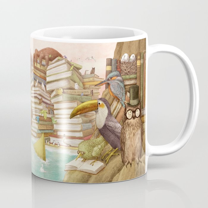 The Library Islands Coffee Mug