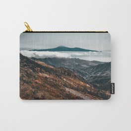 Mount Teide Tenerife and mountains as seen from La Gomera Island Carry-All Pouch