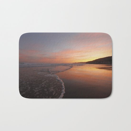 Last light at Dusk Bath Mat