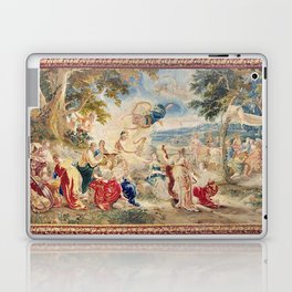 Antique Brussels Tapestry 18th Century The Wedding of Psyche  Laptop Skin