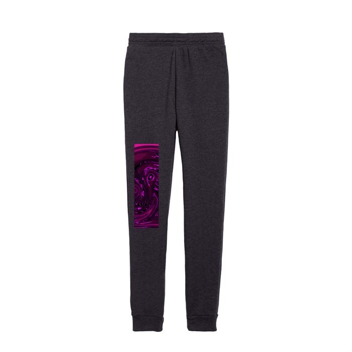 Dragon Horse Purple Abstract Collection Kids Joggers