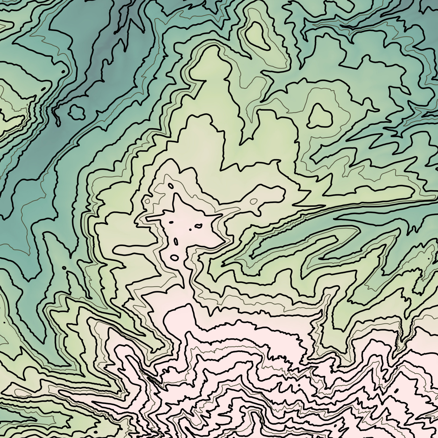 Mt Hood Topo Map Mount Hood, Oregon Topographic Contour Map Leggings By Heather Hartman |  Society6