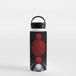 geometry and three colors -50- Water Bottle