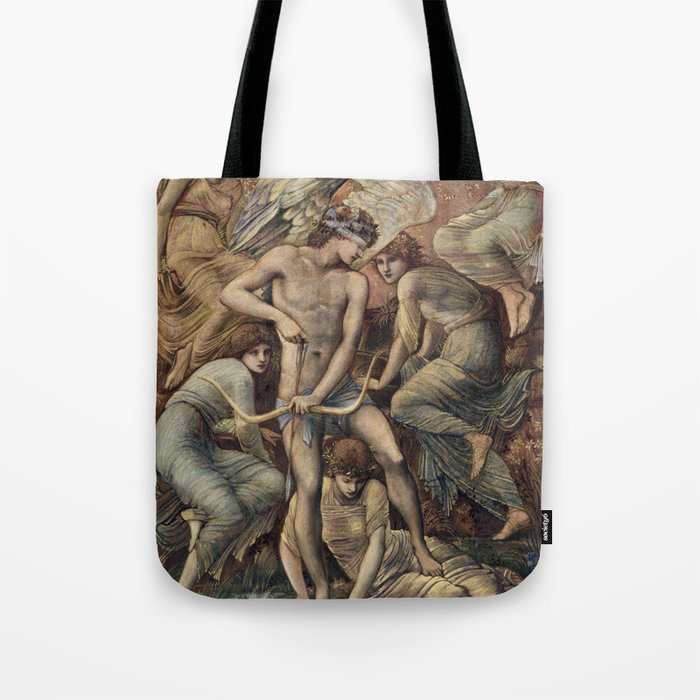 Cupid’s Hunting Fields (1885) by Sir Edward Burne-Jones  Tote Bag