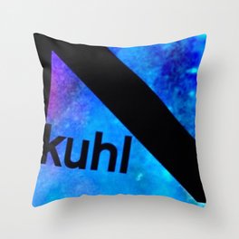 Kuhl Blue K Throw Pillow
