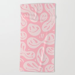 Pinkie Melted Happiness Beach Towel