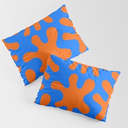 Colorful abstract shape print seamless pattern Pillow Sham