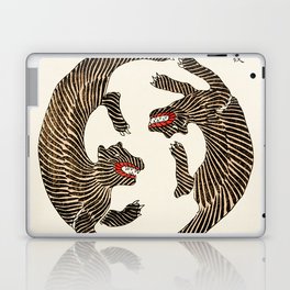 Japanese Tigers by Taguchi Tomoki 1860-1869 - Tiger Laptop Skin